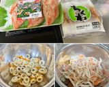 簡単♪ちくわとカニカマのわさびマヨ和え作り方2写真