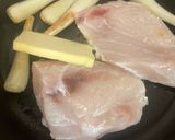 カジキとエシャロットのバター焼き作り方2写真