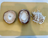 まるごと椎茸のチーズ焼き＊ガーリックマヨ作り方1写真