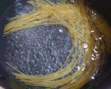 ♬カブとキャベツのトマトスープパスタ♬作り方2写真
