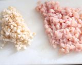 のり塩味♡鶏むねと蓮根のカリカリ焼き作り方1写真