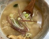 冷やし味噌汁ご飯(インスタント味噌汁)作り方4写真
