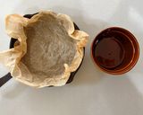 簡単♪柿とラムレーズンのクラフティ作り方1写真