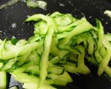 蒸しなすときゅうりの味噌マヨゴマ和え作り方3写真