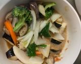 肉無チクワ簡単梅ハヤシライス味野菜炒め作り方14写真