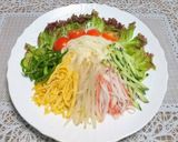 栄養バランスの良いサラダソーメン作り方4写真