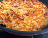 玉ねぎとベーコンチーズのポテトガレット作り方5写真