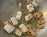海鮮和風パスタ作り方2写真