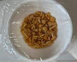 レンジで簡単！なめこと三つ葉の料亭風小鉢作り方2写真