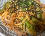 豚キム焼きうどん作り方6写真