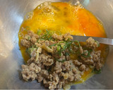 担々肉味噌と卵のふわふわ炒め作り方2写真
