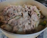 スジ肉と野菜の出し煮込み作り方1写真