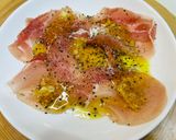生ハム＆コムハニー【巣ミツ】カルパッチョ作り方4写真
