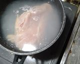 鶏むね肉のハム、さっぱり梅肉のせ作り方3写真