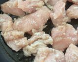 鶏胸肉とニラのオイスターソース炒め😋作り方5写真
