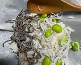 枝豆しらす塩昆布おにぎり作り方2写真