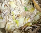 豚肉と白菜の豆乳チゲスープ作り方5写真