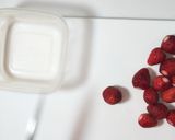 いちごシロップ（いちご杏仁豆腐）作り方2写真