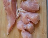 鶏むね肉と白菜の簡単レンチン旨々シチュー作り方1写真