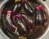 レンジで簡単!ごまの香りの無限ナス作り方1写真