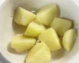 新じゃが新玉🥔明太ポテトの和風大葉サラダ作り方2写真