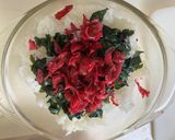 金時草とローゼルのおむすび作り方9写真