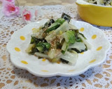 うちの☆とろんと吸収❣白菜サラダ♬知恵袋作り方71写真