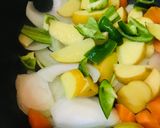 メイプルシロップの甘口チーズ玉子カレー作り方1写真