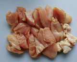 簡単節約☆鶏胸肉の揚げない白だし唐揚げ。作り方1写真
