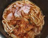 やみつき♪豚キムチうどん作り方3写真