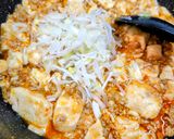 普通の麻婆丼作り方6写真