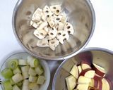 さつまいもとれんこんの胡麻だれポン酢焼き作り方1写真