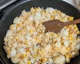 から揚げ粉で作る！パラパラチャーハン作り方6写真