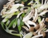 鮭の西京漬けとしめじ長ネギの七味炒め作り方4写真