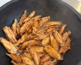 国産鳥スペアリブのコーラー照り焼き♪作り方5写真