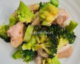 ブロッコリーと鶏肉のハニーマスタード炒め作り方5写真