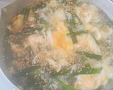 ニラと卵の中華スープ作り方8写真