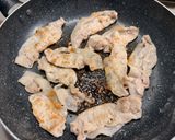 フライパンひとつ！タレがしっかり絡む豚の生姜焼き作り方4写真