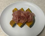 焼きかぼちゃの生ハムのせ作り方8写真