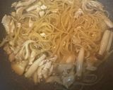 かんたん！ワンパン！鶏とキノコの和風パスタ作り方6写真