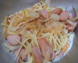 簡単！美味！♬ソーセージでカルボナーラ♬作り方5写真