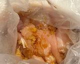 揚げ焼きで簡単♩鶏むね肉の唐揚げ風作り方3写真