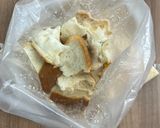 余ったパン大変身！簡単板チョコパンプリン作り方3写真