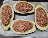 茄子の肉詰めボケなす作り方7写真