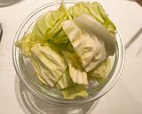 ブロッコリーとキャベツの和風パスタ作り方1写真