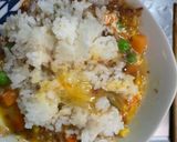 レンジ簡単中華風ロコモコ味炒飯弁当作り方8写真