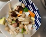 お一人様洋風シシリアンライス味豆腐野菜炒作り方10写真