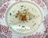 舞茸✳︎ベーコン入り♡ポテトスープ♪作り方7写真