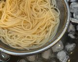 ツナとトマトの冷製パスタ作り方4写真