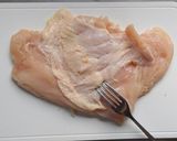 チミチュリソースで食べる♪チキンステーキ。作り方6写真
